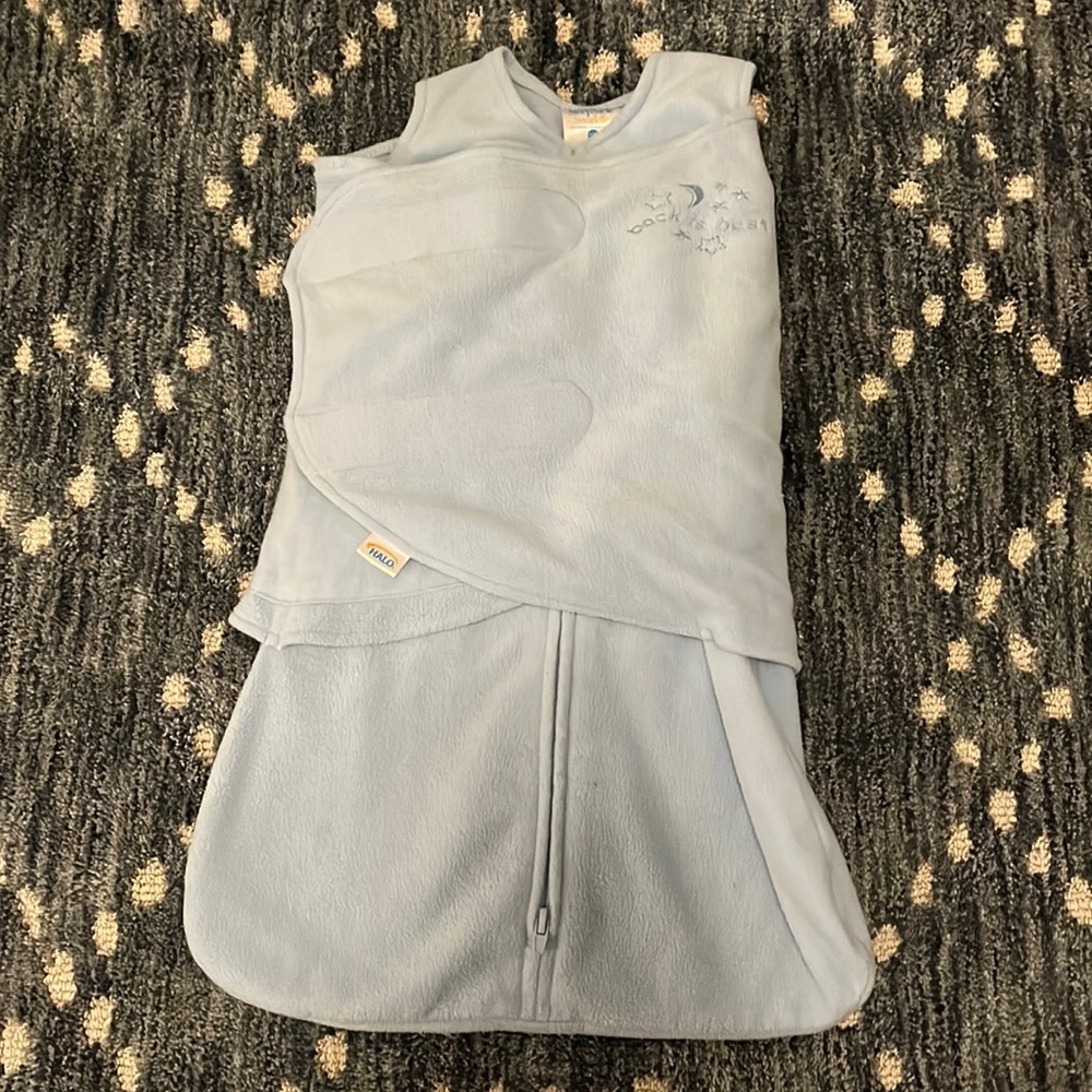 Halo sleep sack swaddle fleece newborn
